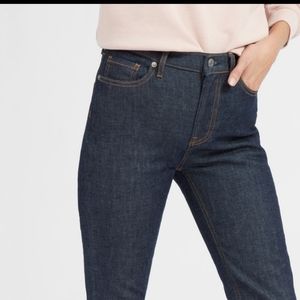 Size 26 Everlane High Rise Skinny Dark Blue Indigo